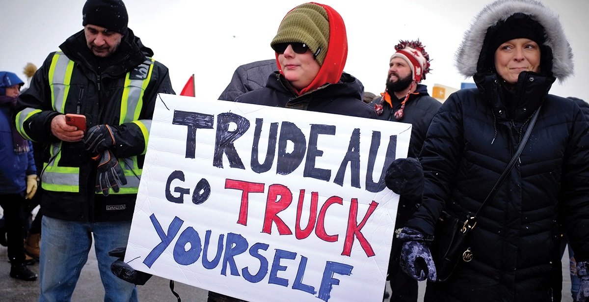 Canada Nationwide Protests Erupt Against Carbon Tax Hike, Photo X