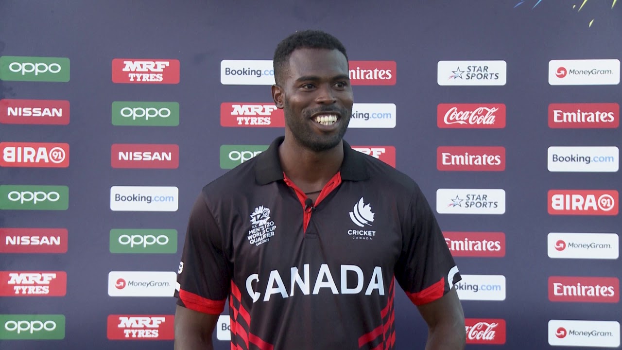 Jeremy Gordon Swaps Banking for Bowling as Canada Takes on U.S. in T20 World Cup,Photo ICC Youtube