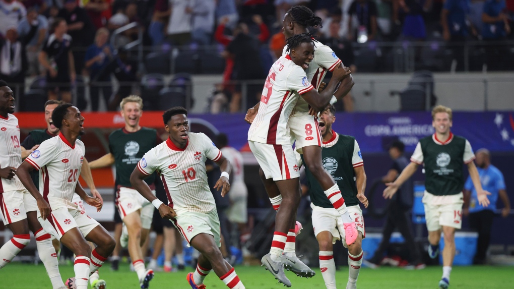 Canada Reaches Copa America Semi-Finals with Win Over Venezuela,Photo AP